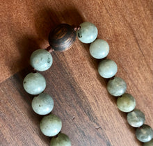 Load image into Gallery viewer, “Hawaiian Island Necklace” Koa & Labradorite.