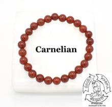 Load image into Gallery viewer, Rainbow Chakra Stone Bracelet Set - 7 Handmade Stone Bracelets