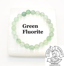 Load image into Gallery viewer, Rainbow Chakra Stone Bracelet Set - 7 Handmade Stone Bracelets