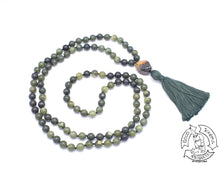 Load image into Gallery viewer, "Enduring Abundance"- Canadian Jade Handmade 108 Stone Mala