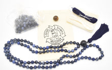 Load image into Gallery viewer, Dark Blue Sodalite Mala Kit Example