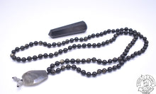Load image into Gallery viewer, "Guarding Shield" - Golden Obsidian Handmade 108 Stone Mala