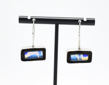 Load image into Gallery viewer, Vintage Murano Glass Sterling Silver Earrings