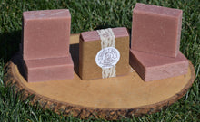 Load image into Gallery viewer, Lavender and Lemongrass Cold Process Handmade Soap with Pumice