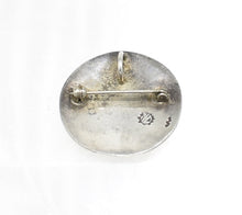 Load image into Gallery viewer, McBride Lomayestewa Hopi Native American Sterling Silver Overlay Pendant