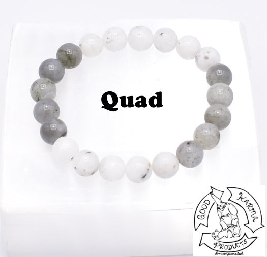 Awakening - Green Labradorite Stone Bracelet – Good Karma Products  Incorporated