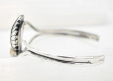 Load image into Gallery viewer, Mother of Pearl Sterling Silver Southwest Style Cuff Bracelet