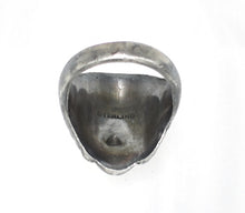 Load image into Gallery viewer, Vintage Large Native American Chief&#39;s Head Sterling Silver Ring - Size 10.25
