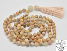 Load image into Gallery viewer, Peach Moonstone Handmade Mala