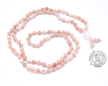 Load image into Gallery viewer, &quot;Petite Easing&quot; - Sunstone Handmade 108 Stone Bead Mala
