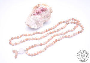 "Petite Easing" - Sunstone Handmade 108 Stone Bead Mala