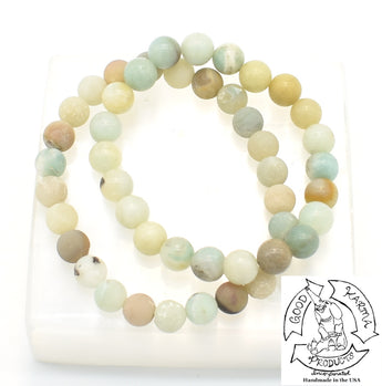 Amazonite Stretchy Stone Bracelets