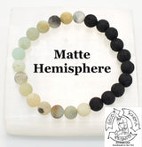 "Soothing Diffuser" - Amazonite and Lava Stone Diffuser Bracelet