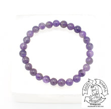 Load image into Gallery viewer, Amethyst Stone 8mm Bracelet
