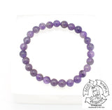 Amethyst Stone 8mm Bracelet