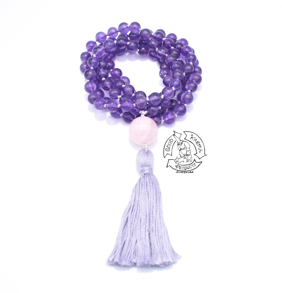 Amethyst Handmade Mala