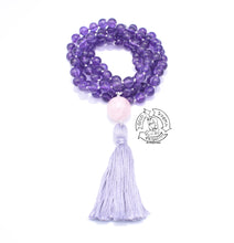 Load image into Gallery viewer, Amethyst Handmade Mala
