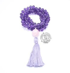 Amethyst Handmade Mala