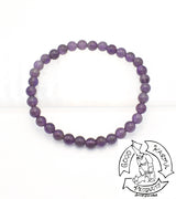 Amethyst Stone 6mm Bracelet