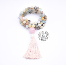 Load image into Gallery viewer, &quot;Soothing&quot;- Matte Amazonite Handmade 108 Stone Mala
