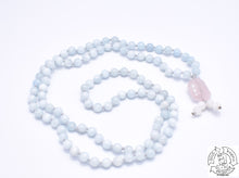 Load image into Gallery viewer, Handmade Aquamarine Japa Mala
