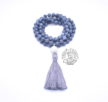 Load image into Gallery viewer, Natural Stone Mala made of Blue Coral.
