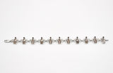 Carol Felley Navajo Women Sterling Silver Chain Bracelet