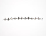 Carol Felley Navajo Women Sterling Silver Chain Bracelet