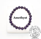 Rainbow Chakra Stone Bracelet Set - 7 Handmade Stone Bracelets