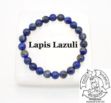 Load image into Gallery viewer, Rainbow Chakra Stone Bracelet Set - 7 Handmade Stone Bracelets
