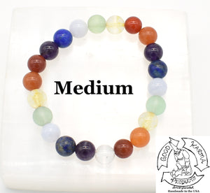 Chakra Rainbow Stone Bracelet