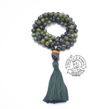 Load image into Gallery viewer, &quot;Enduring Abundance&quot;- Canadian Jade Handmade 108 Stone Mala

