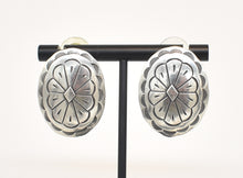 Load image into Gallery viewer, Vintage Sterling Silver Concho Southwest Earrings
