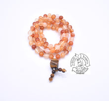 Load image into Gallery viewer, &quot;Inspiring&quot; - Carnelian Handmade 108 Stone Bead Japa Mala
