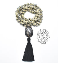 Load image into Gallery viewer, Dalmatian Stone Mala
