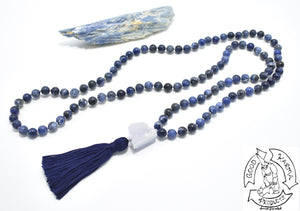 Mala Handmade with Dark Blue Sodalite