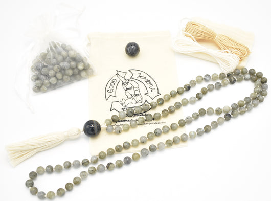 Green Labradorite Mala Kit Example