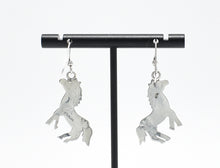 Load image into Gallery viewer, Vintage Sterling Silver Pony Earrings
