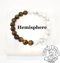 Load image into Gallery viewer, Tiger Eye and Howlite Bracelet Handmade
