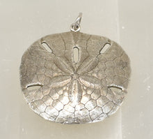 Load image into Gallery viewer, Retired James Avery Large Sand Dollar Sterling Silver Pendant
