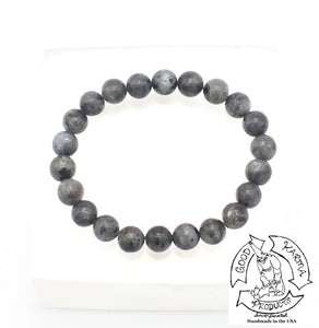 Bracelet made of Larvikite