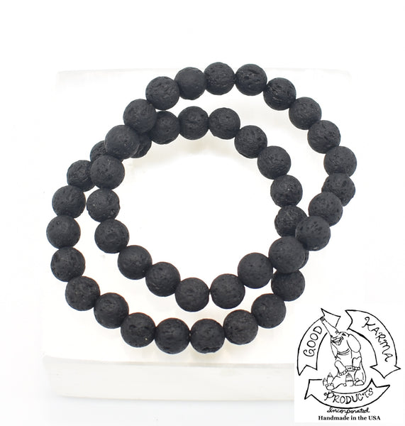 "Spurring" - Lava Stone Diffuser Bracelet