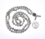 "Awakened" - Labradorite Handmade 108 Stone Japa Mala