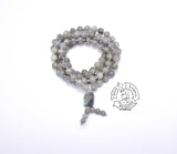 "Awakened" - Labradorite Handmade 108 Stone Japa Mala