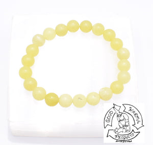 Lemon Jade Stone Bracelet