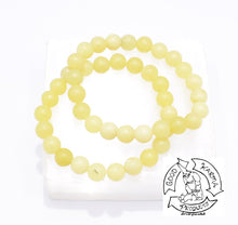 Load image into Gallery viewer, Handmade Lemon Jade Stone Bracelet
