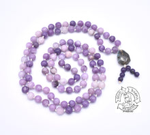 Load image into Gallery viewer, &quot;Altering&quot; - Lepidolite Handmade 108 Stone Bead Mala
