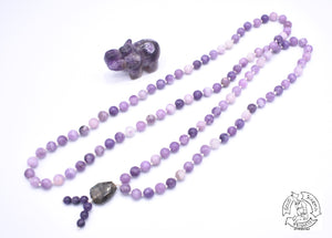 "Altering" - Lepidolite Handmade 108 Stone Bead Mala