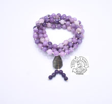 Load image into Gallery viewer, &quot;Altering&quot; - Lepidolite Handmade 108 Stone Bead Mala
