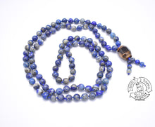 Load image into Gallery viewer, &quot;Enduring Visualization&quot; - Lapis Lazuli Handmade 108 Stone Mala
